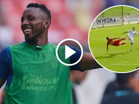 Julián Quiñones se estrena en Arabia con un GOLAZO de tijera