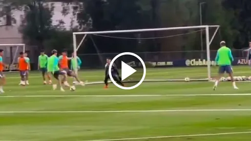 Diego Valdés ya entrena con el América