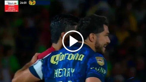 No hubo festejo del árbitro con Henry Martín.