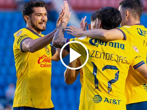 ¡Está intratable! Henry Martín convirtió un golazo