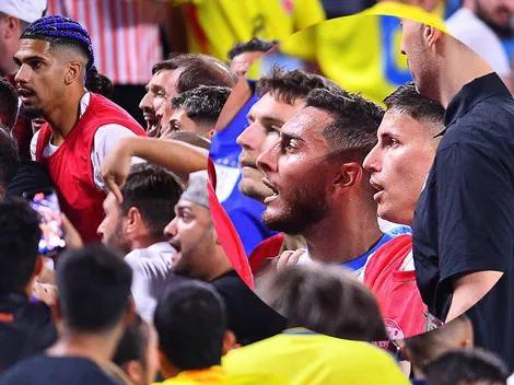 Cáceres y Brian Rodríguez en problemas tras la pelea en la Copa América 2024