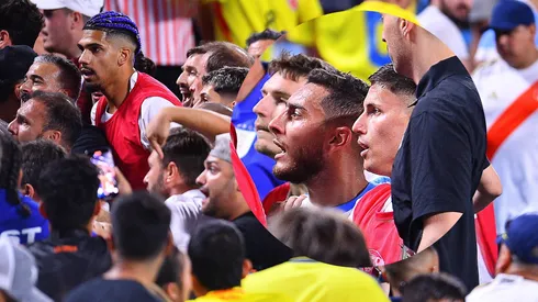 Cáceres y Brian Rodríguez en problemas tras la pelea en la Copa América 2024