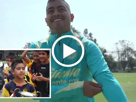 La foto con la que Erick Sánchez dejó en claro su americanismo desde la niñez