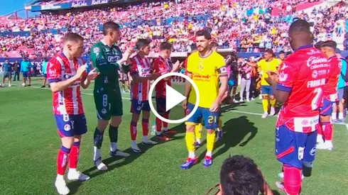 San Luis le hace el pasillo al América.
