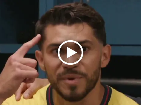 La imponente arenga de Henry Martín en la Supercopa MX ante Tigres