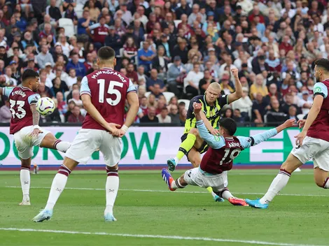 Edson Álvarez regaló tremenda postal junto a Erling Haaland en Premier League