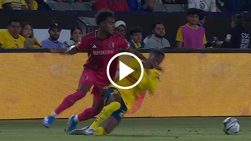 Así fue la lesión de Javairo Dilrosun en el América vs. St Louis en Leagues Cup 2024