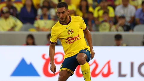 Sebastián Cáceres se lesionó en el partido ante Atlas