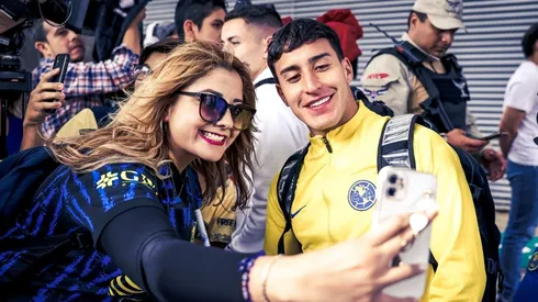 Alejandro Zendejas fue uno de los jugadores que convivió con los aficionados.