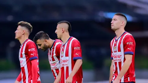Pésima actitud de los jugadores de Chivas.
