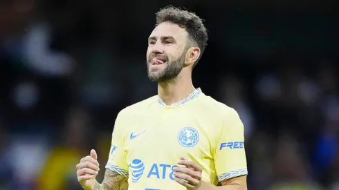 Ciudad de Mexico, 14 de septiembre de 2022. Miguel Layún en lamento, durante el partido de la jornada 5 del torneo Apertura 2022 de la Liga BBVA MX, entre las Águilas del America y los Guerreros de Santos Laguna, celebrado en el estadio Azteca. Foto: Imago7/ Rafael Vadillo