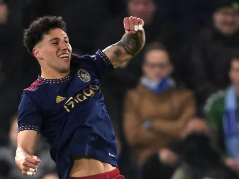 Jorge Sánchez marcó un golazo en Ajax