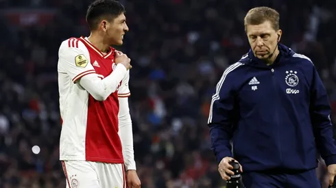AMSTERDAM – Edson Alvarez of Ajax during the Dutch premier league match between Ajax Amsterdam and Sparta Rotterdam at t