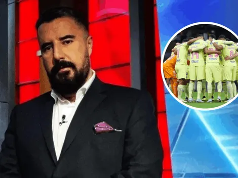 Álvaro Morales se lanzó contra dos jugadores del América