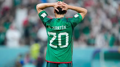 Henry Martín cumplió el sueño de anotar en un Mundial.