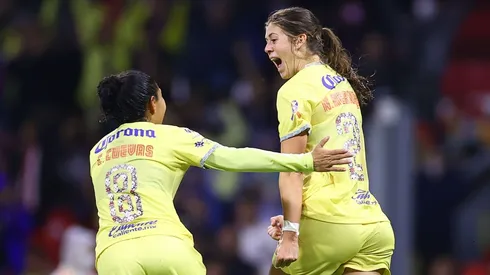 Nicolette Hernández festejó a lo grande con América Femenil.
