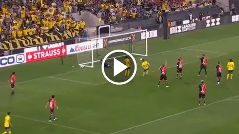 Erick Sánchez se estrenó como goleador del América.