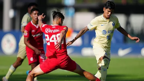 América Sub 18 no pudo sacar ventaja en casa frente a Toluca.