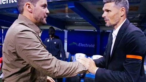 Larcamón y Fernando Ortíz perdieron los estribos