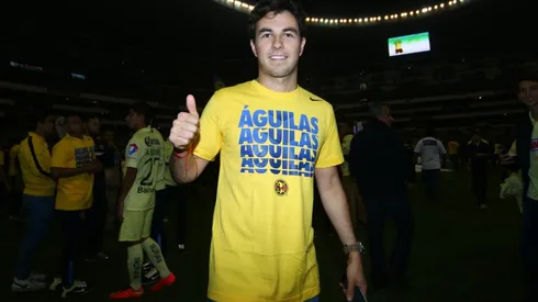 Sergio Pérez salió primero en Singapur.