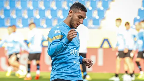 Cáceres tuvo su primer partido con la mayor de Uruguay.