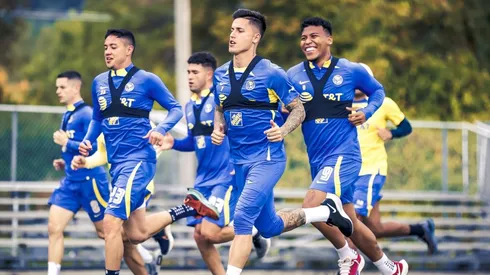 Las Águilas se preparan para el Clásico amistoso.
