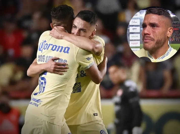 VIDEO: Jonathan Dos Santos rompe en llanto al recordar a su padre tras triunfo de América