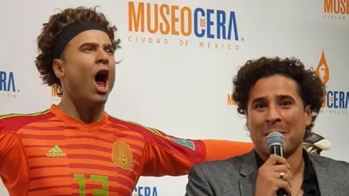 Guillermo Ochoa quedó inmortalizado en el Museo de Cera.