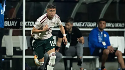 Emilio Lara debutó con el Tri.