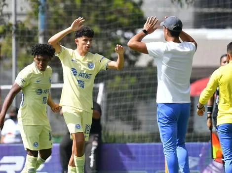 América arrolló a Cruz Azul en las Fuerzas Básicas