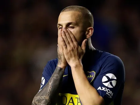 Darío Benedetto, suspendido en Boca por irse a los golpes con un compañero