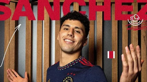 Jorge Sánchez tendrá que esperar para debutar con Ajax.