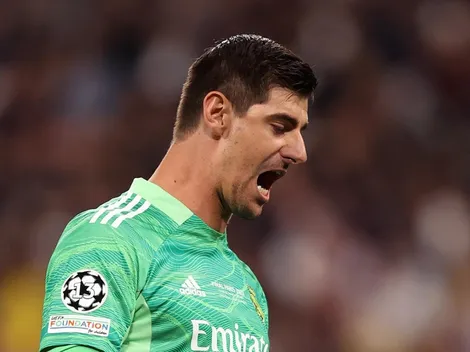 Courtois se rindió a los pies de América