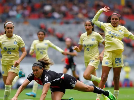 A América Femenil se le escapó la victoria sobre el final