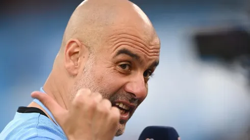 Guardiola y una insólita confusión en conferencia de prensa.