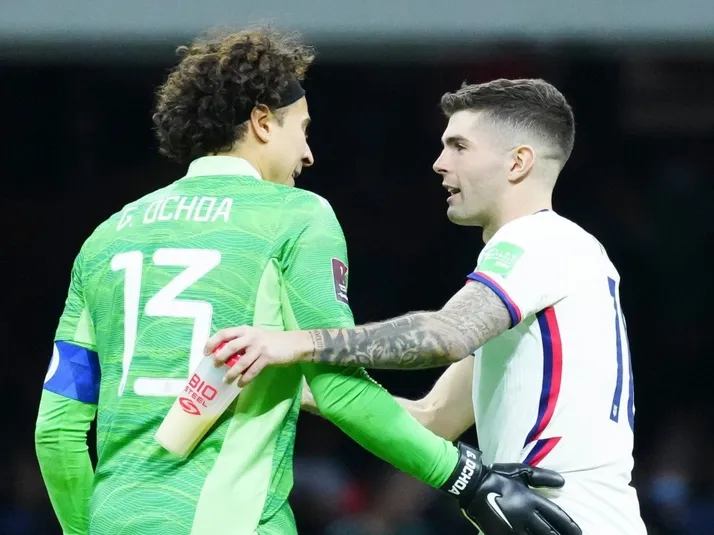 Christian Pulisic solo tuvo palabras de elogio para con América y Guillermo Ochoa