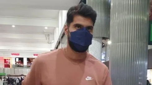 Araujo arribó la noche de este jueves a la capital.