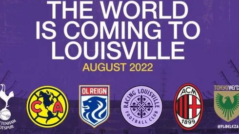 América enfrentará al Tottenham.