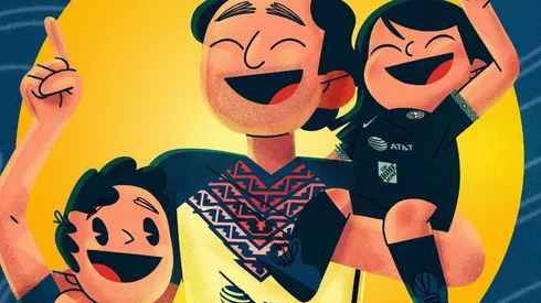 América se sumó a la celebración por el Día del Padre.