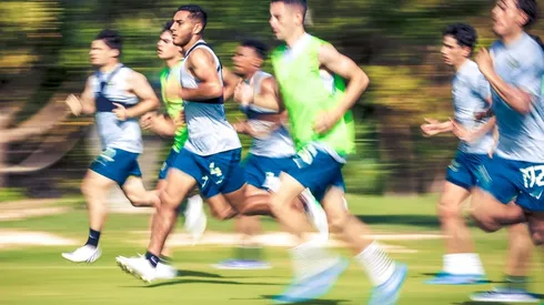 América sigue trabajando en la pretemporada.