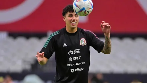 Jorge Sánchez busca descartar una fractura en su nariz.