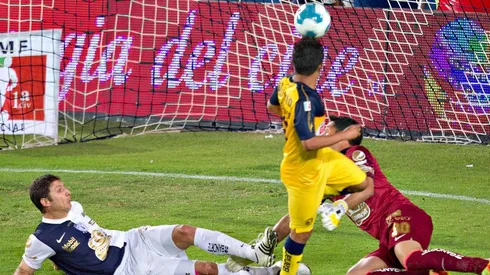 Bermúdez fue la figura de la serie con dos goles.