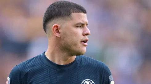 Richard tuvo que salir de cambio en la Ida contra Puebla.