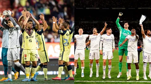América y Real Madrid, dos gigantes en su región.