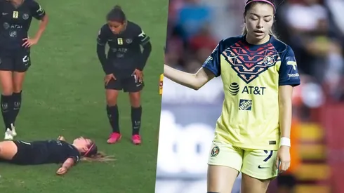 Bianca Sierra golpeó fuerte a Katty Martínez.