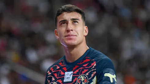 Zapopan, Jalisco, 12 de marzo de 2022. , durante el partido de la jornada 10 del torneo Grita Mexico Clausura 2022 de la Liga BBVA MX, entre las Chivas Rayadas del Guadalajara y las Águilas del America, celebrado en el estadio Akron. Foto: Imago7/ Lorena Barba