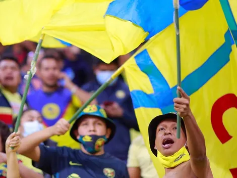 La afición de América convocó a un recibimiento en el Estadio Azteca