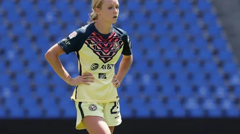 América Femenil puede sufrir una dura baja en Sarah Luebbert.