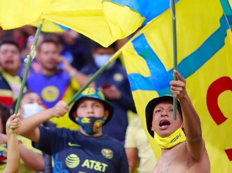 La afición de América y su gran recibida al equipo en su llegada a Aguascalientes
