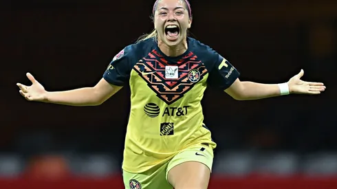Katty Killer festeja su primer gol en un Clásico Nacional de Liga MX Femenil